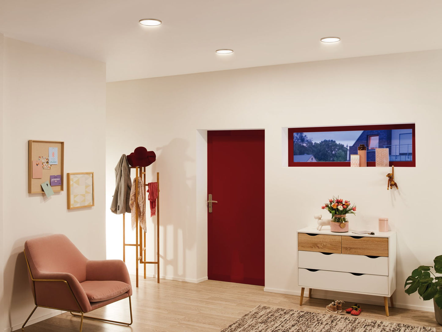 Paulmann LED Einbaupanel Cover-it rund 165mm 12W 3.000K Weiß matt