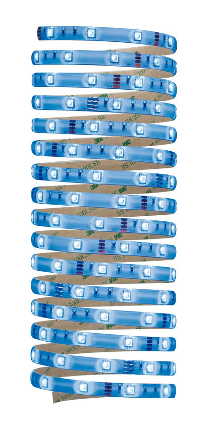 TIP TIP LED Strip Set 5m RGB 18W 230/12VDC Weiß Kunststoff