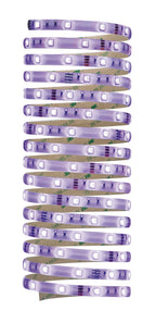 TIP TIP LED Strip Set 5m RGB 18W 230/12VDC Weiß Kunststoff