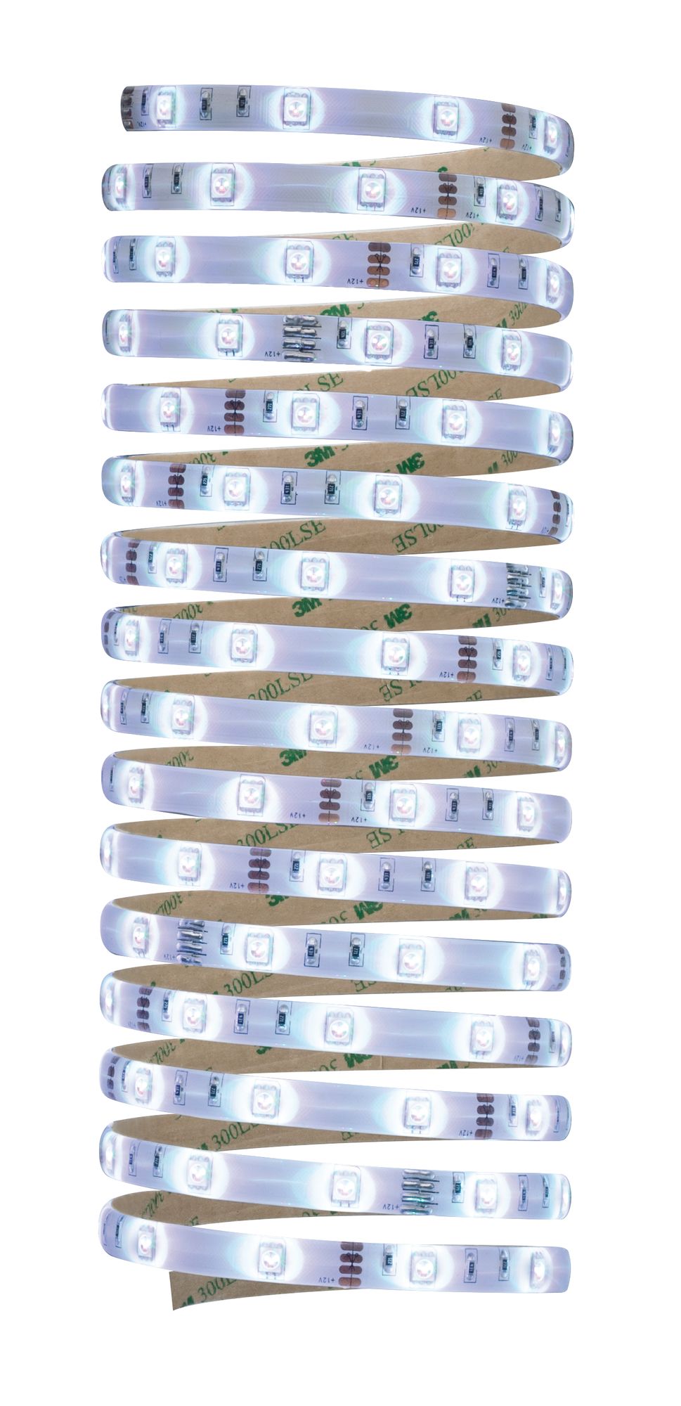 TIP TIP LED Strip Set 5m RGB 18W 230/12VDC Weiß Kunststoff