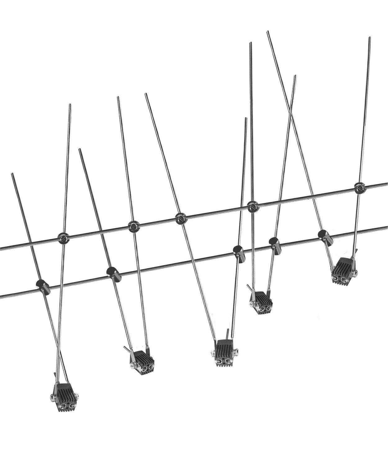 TIP NP Wire System max 5x10W GU5,3 Chr 60VA