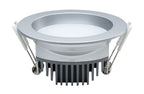 TIP NP EBL rund LED 3x4,5W 2700K 230V 88mm Chrom matt/Kunststoff