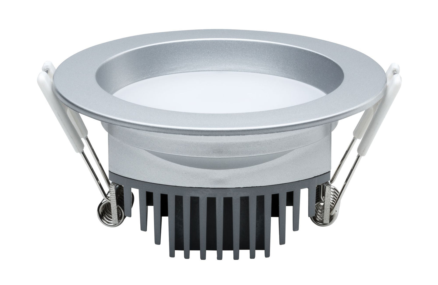 TIP NP EBL rund LED 3x4,5W 2700K 230V 88mm Chrom matt/Kunststoff
