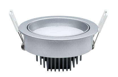 TIP TIP EBL rund schwenkbar LED 3x4,5W 2700K 230V 88mm Chrom matt/Kunststoff