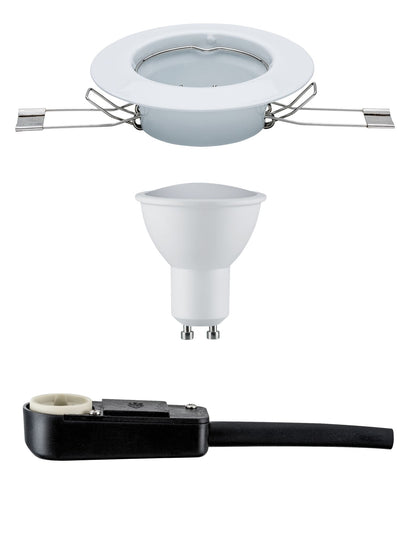 TIP TIP EBL Set LED starr 1x3W 230V GU10 51mm Weiß