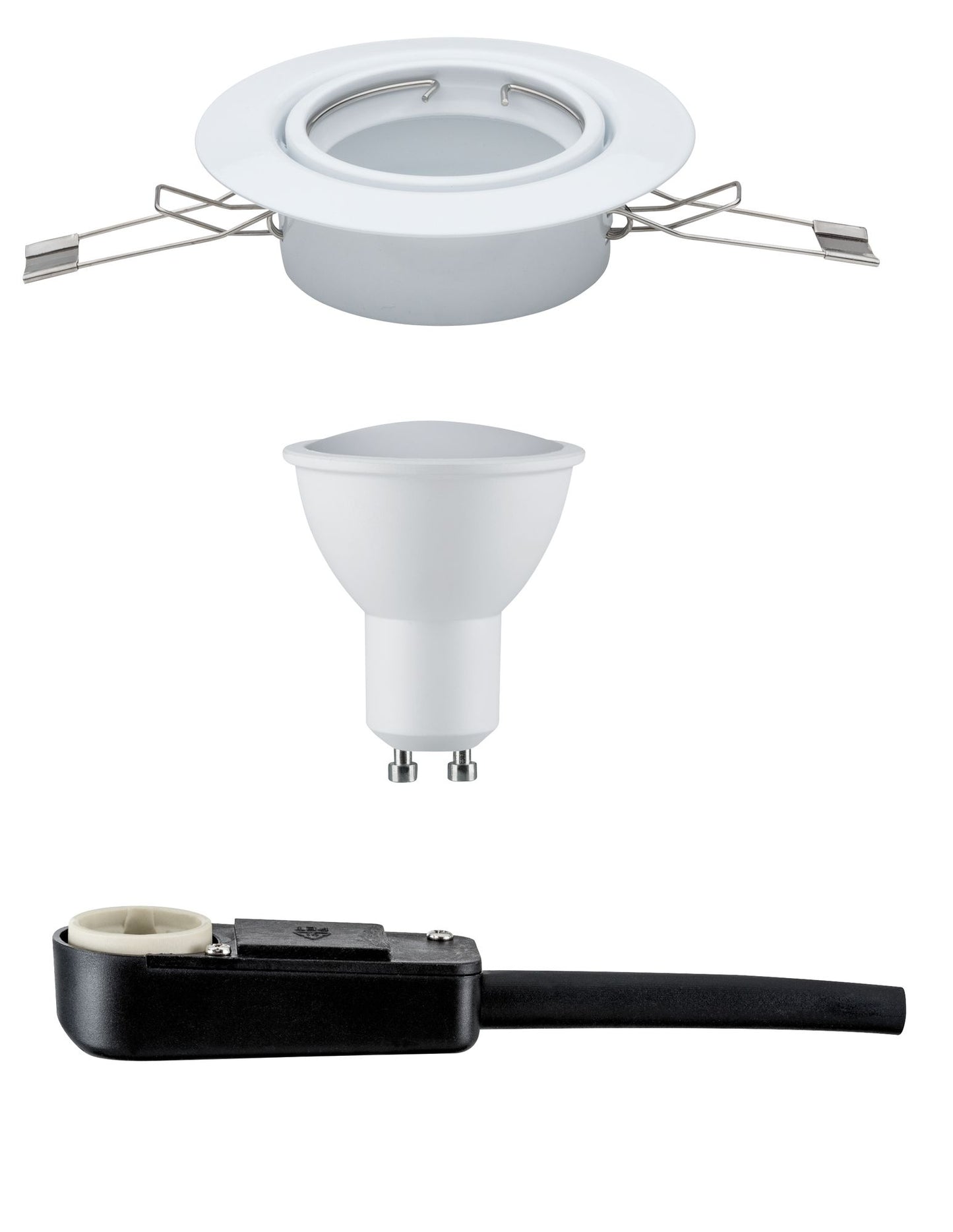 TIP NicePrice EBL Set LED schwenkbar 1x3W 230V GU10 51mm Weiß