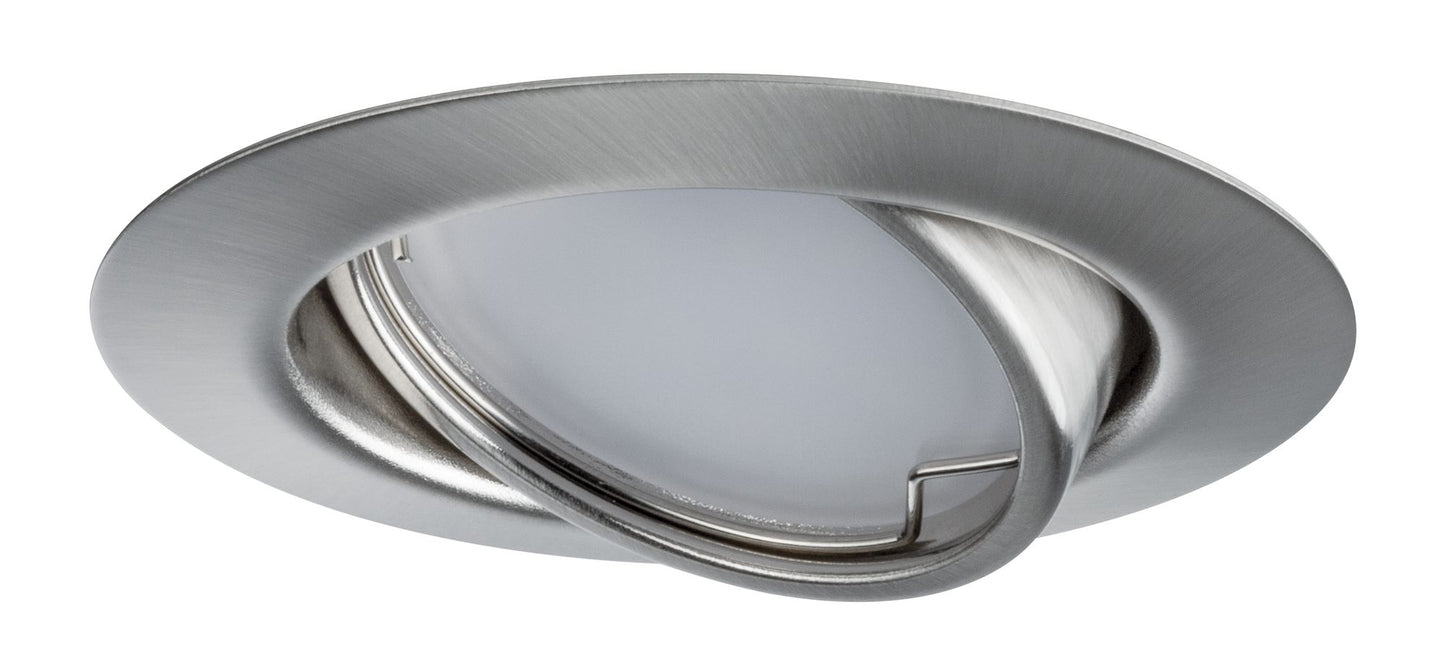 TIP TIP EBL Coin LED schwenkbar 3x4,9W 230V 51mm Eisen geb/Metall
