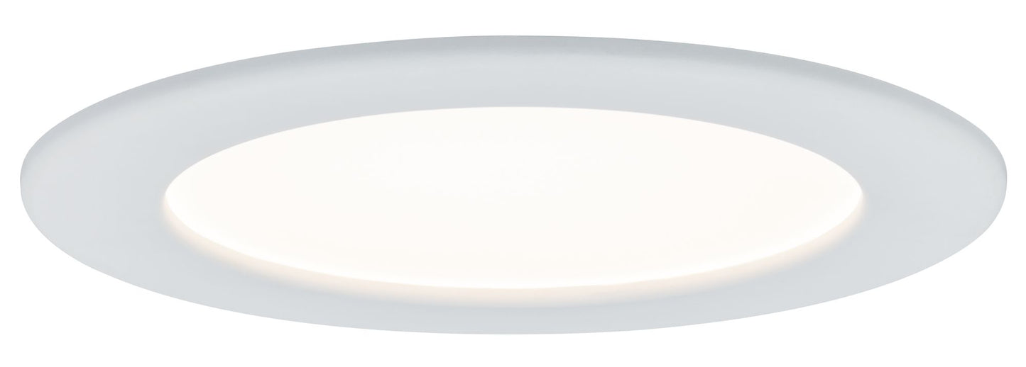 TIP TIP EBL Set Panel rund LED 1x12W 230V 3000K 170mm Weiß/Kunststoff