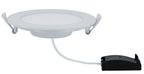 TIP TIP EBL Set Panel rund LED 1x12W 230V 3000K 170mm Weiß/Kunststoff