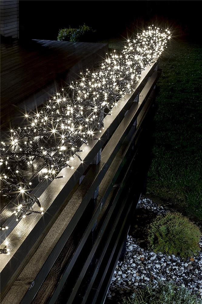 Micro LED-Lichterkette 'Cluster' 576 flg. ww3861-100