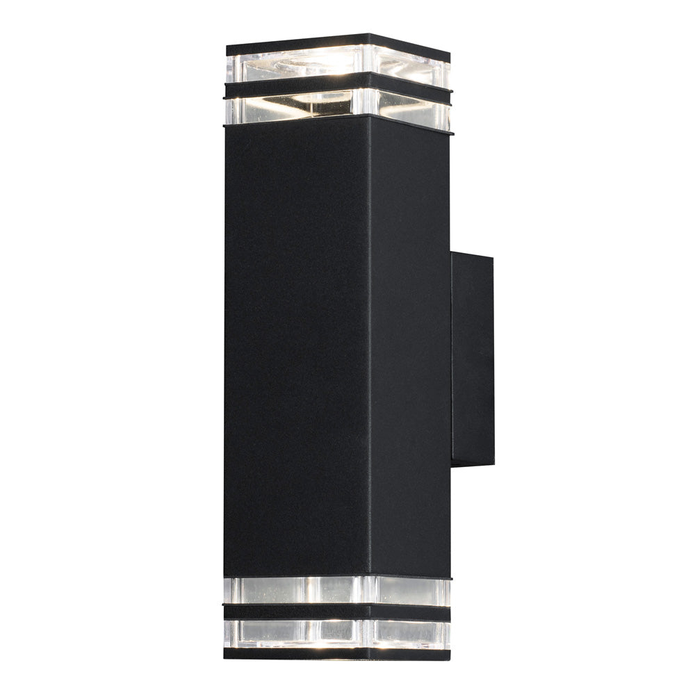 Konstsmide Pollux Wandleuchte 2xGU10 schwarz