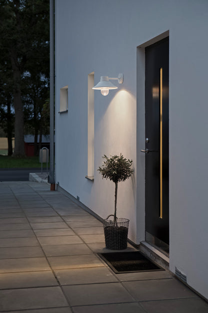 Konstsmide Vega Wandleuchte lackiertes Aluminium weiss LED 8W