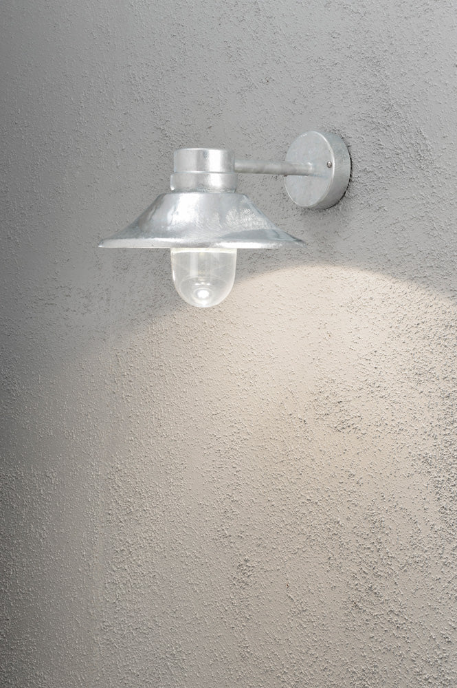 Konstsmide Vega Wandleuchte galvanisiert LED 8W
