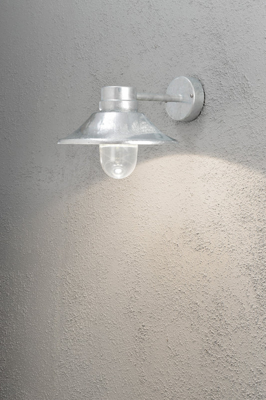 Konstsmide Vega Wandleuchte galvanisiert LED 8W