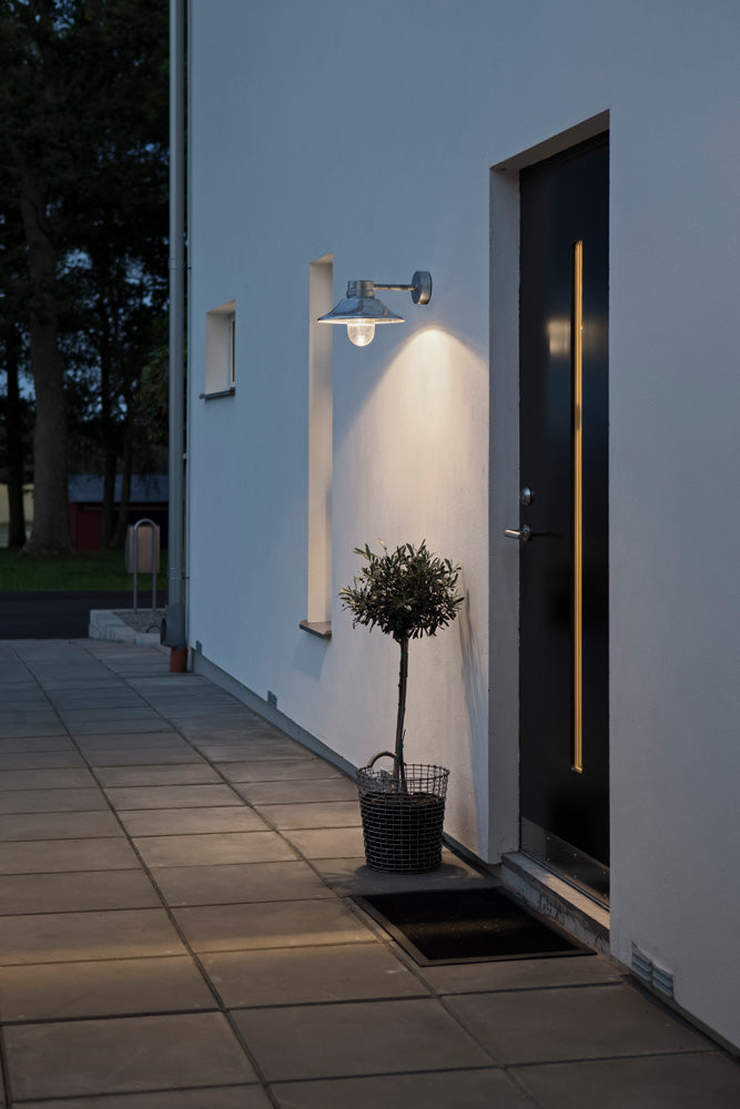 Konstsmide Vega Wandleuchte galvanisiert LED 8W