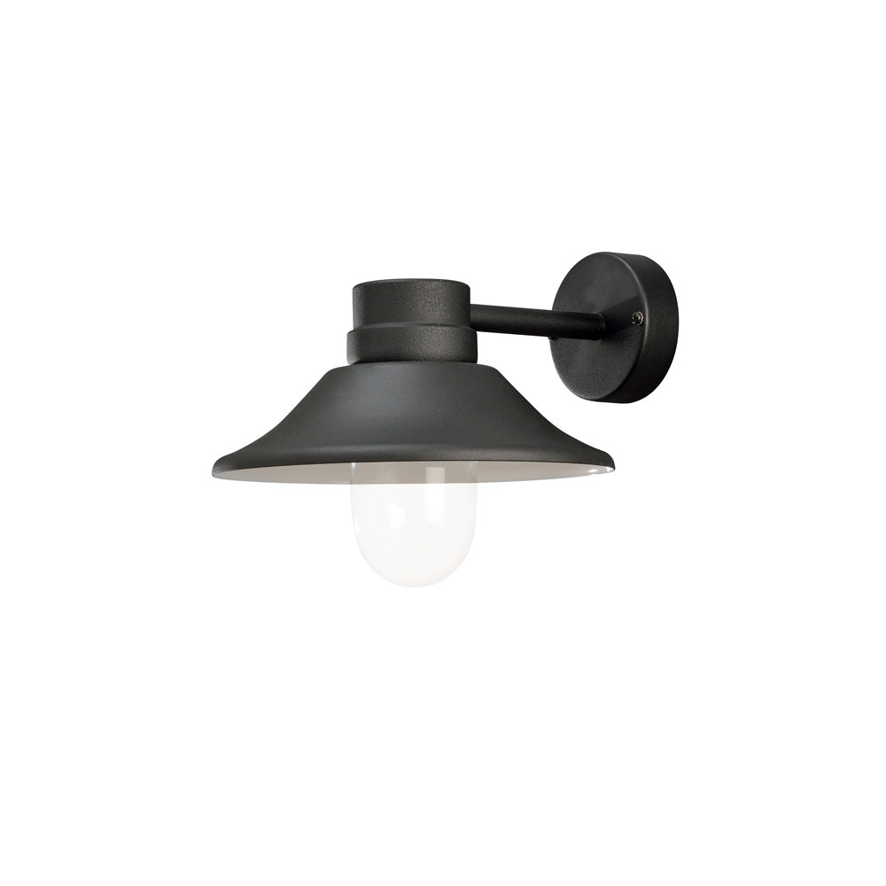 Konstsmide Vega Wandleuchte lackiertes Aluminium schwarz LED 8W