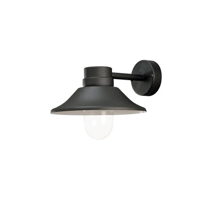 Konstsmide Vega Wandleuchte lackiertes Aluminium schwarz LED 8W