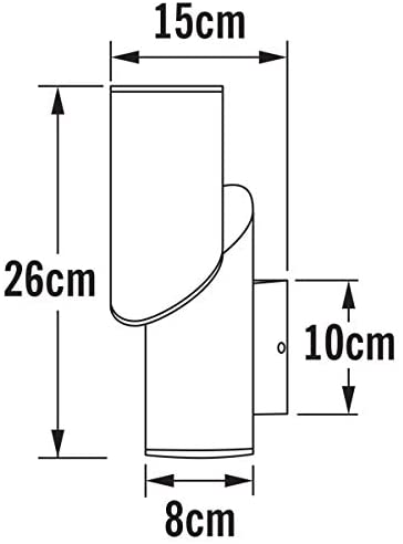 Konstsmide 7935-310 - Imola Wandleuchte