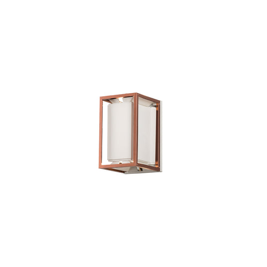 Konstsmide Vale Wandl. 2x5W LED wei/ku, verstellb.Lichtaustr., dimmbar