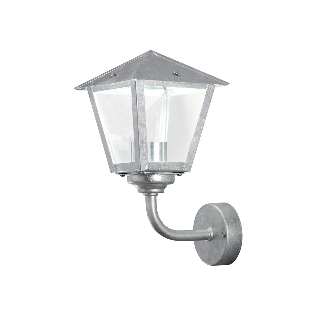 Konstsmide Benu Wandleuchte aufwärts, galvanisiert, LED