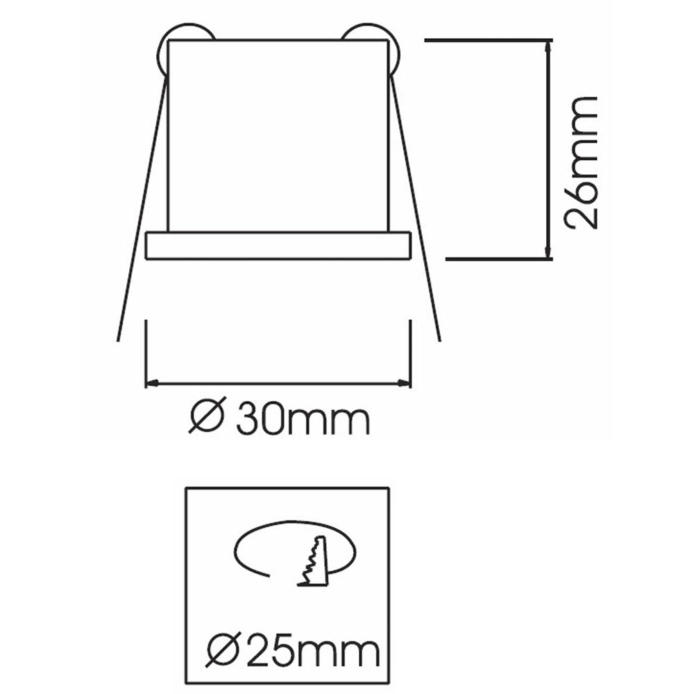 Deko-Light Lightpoint  silberfarben Edelstahl