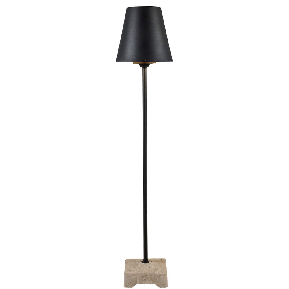Konstsmide Stehleuchte Lucca, schwarz, lackiertes Metall