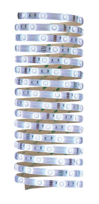 Paulmann SmartHome BLE Flaex LED Strip Set 5m RGB 18W 230/12V Weiß Kst