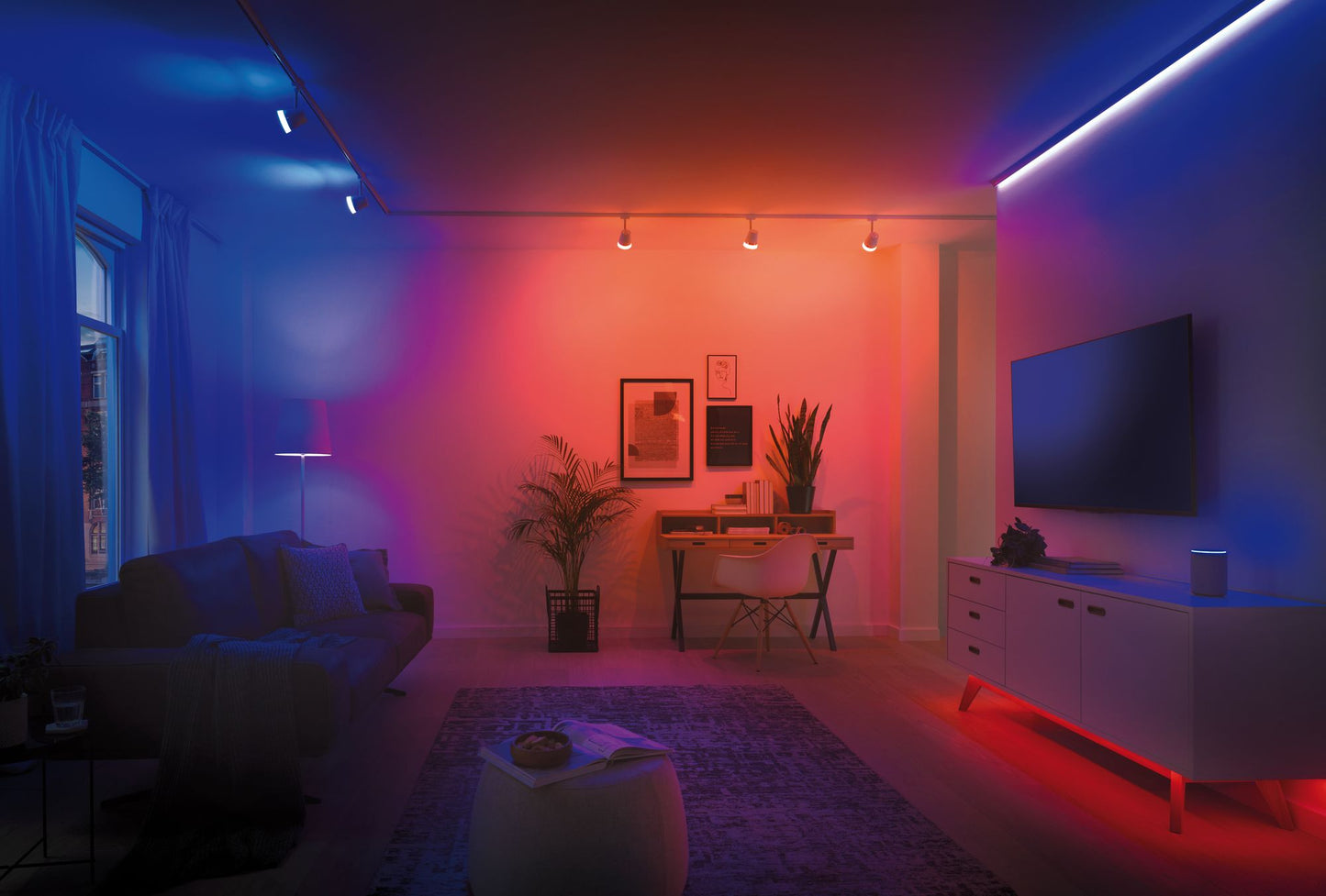 Paulmann SmartHome BLE Flaex LED Strip Set 5m RGB 18W 230/12V Weiß Kst