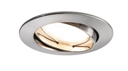 Paulmann SmartHome BLE Goal EBL Set LED 3x5,2W dimm schw 230/24V 51mm Eisen g/Alu Zink