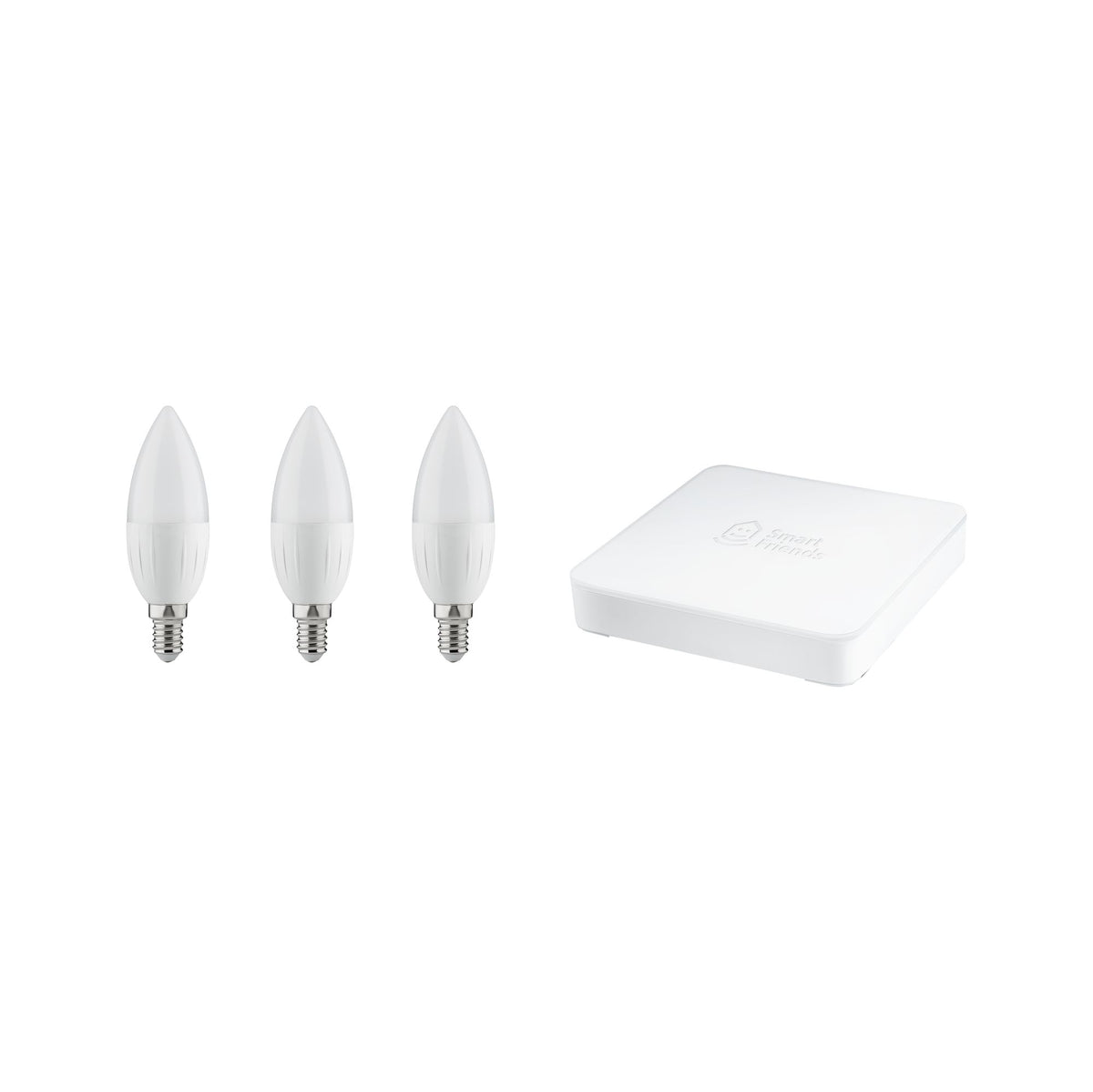 Paulmann SmartHome Starter Set Candela 3xKER 4,5W E14 dim 2700K mit SmartFriends Box