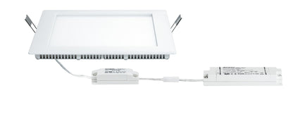Paulmann Premium EBL Set SmartPanel tunW eckig LE 1x13,5W 15VA 230V/350mA 220x220mm Weiß m