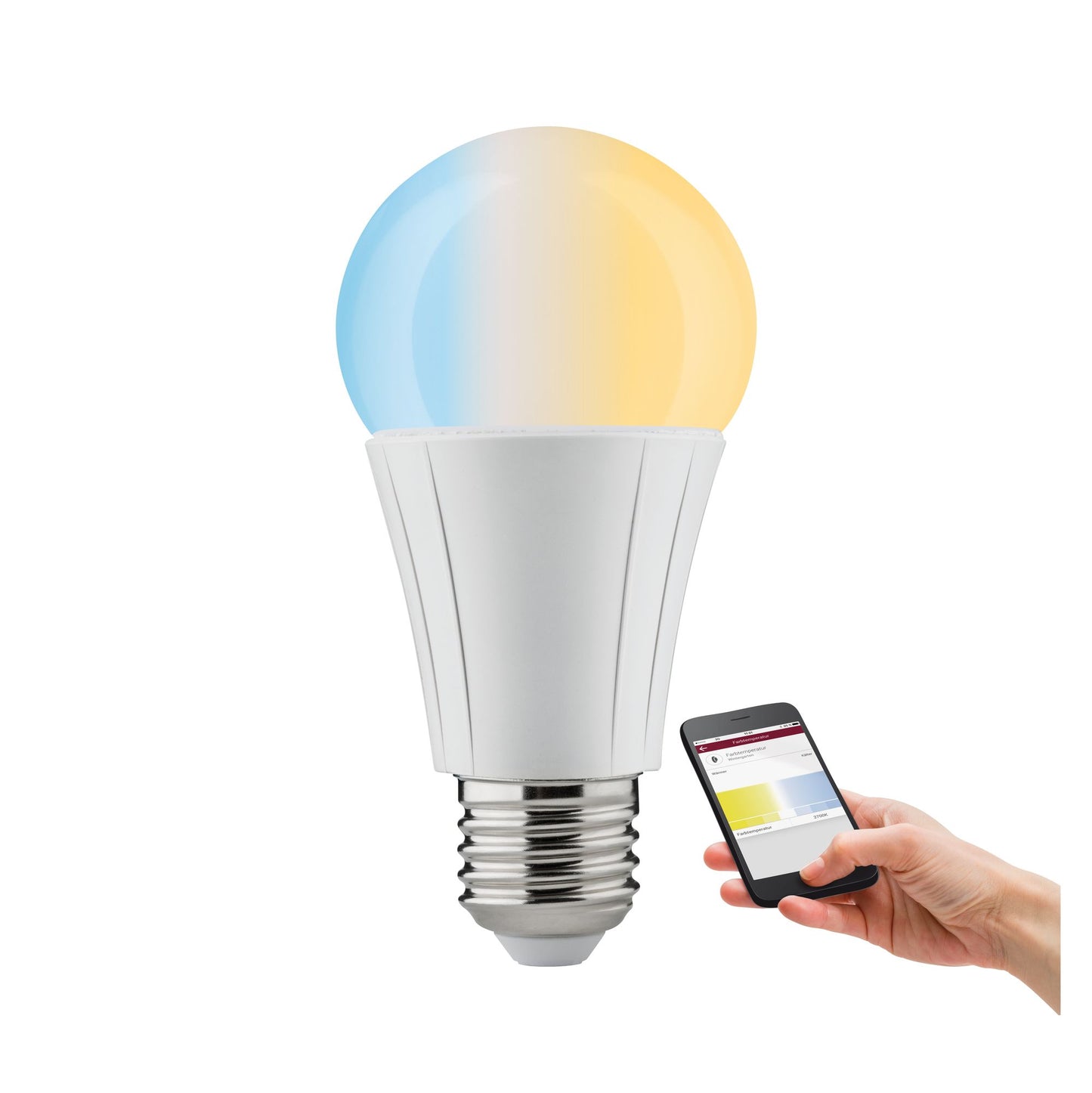 Paulmann SmartHome ZB Soret LED AGL 8,5W E27 230V Opal TunW dimmbar