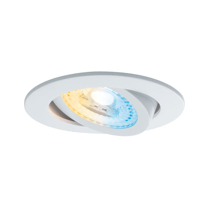 Paulmann SmartHome ZB Lens EBL Set LED 3x3,5W TunW schw 230/24V 15W 80mm Ws m/Alu Zink