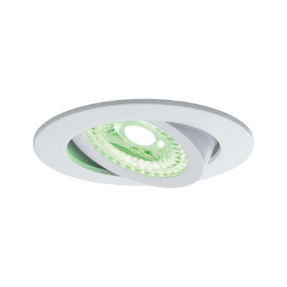 Paulmann SmartHome ZB Lens EBL Set LED 3x4,8W RGBW schw 230/24V 15W 80mm Ws m/Alu Zink