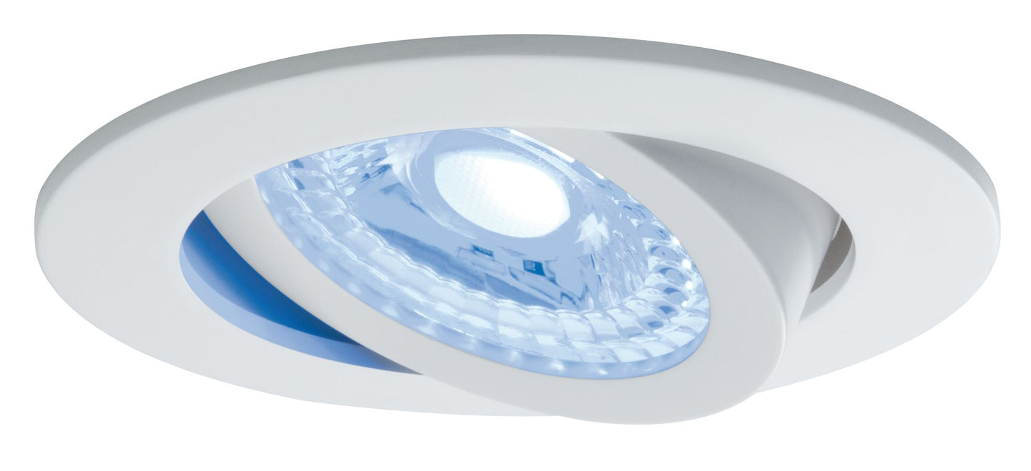 Paulmann SmartHome ZB Lens EBL Set LED 3x4,8W RGBW schw 230/24V 15W 80mm Ws m/Alu Zink