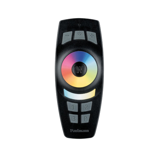 Paulmann SmartHome ZB Gent Fernbedienung 2xAAA mit Wandhalterung Schwarz Kunststoff