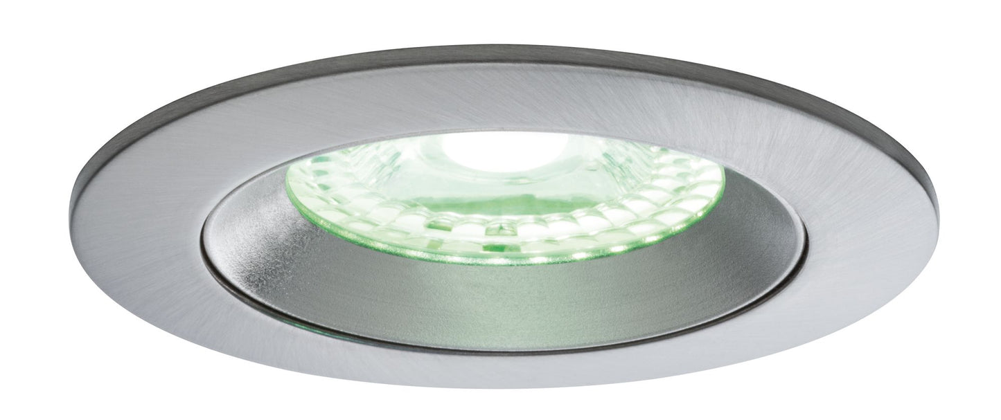 Paulmann SmartHome ZB Lens EBL Set IP44 LED 3x4,8 W RGBW starr 230/24V 36W 80mm Chr m/Alu