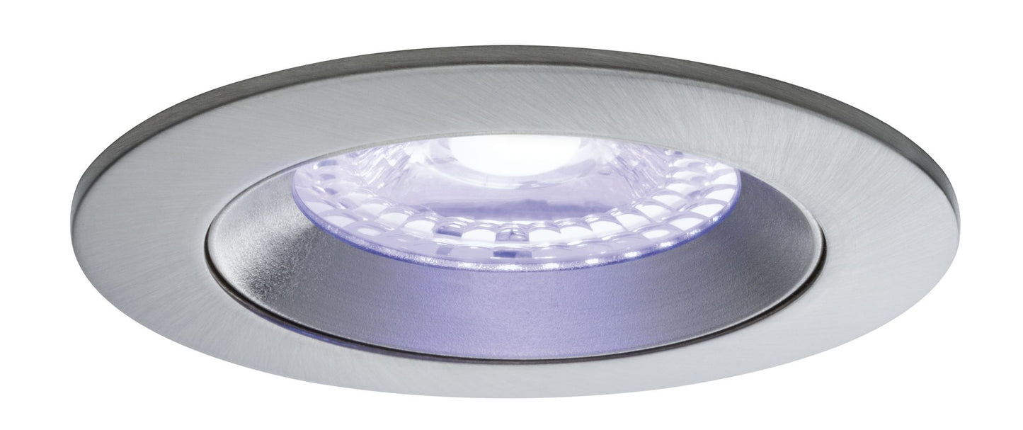 Paulmann SmartHome ZB Lens EBL Set IP44 LED 3x4,8 W RGBW starr 230/24V 36W 80mm Chr m/Alu