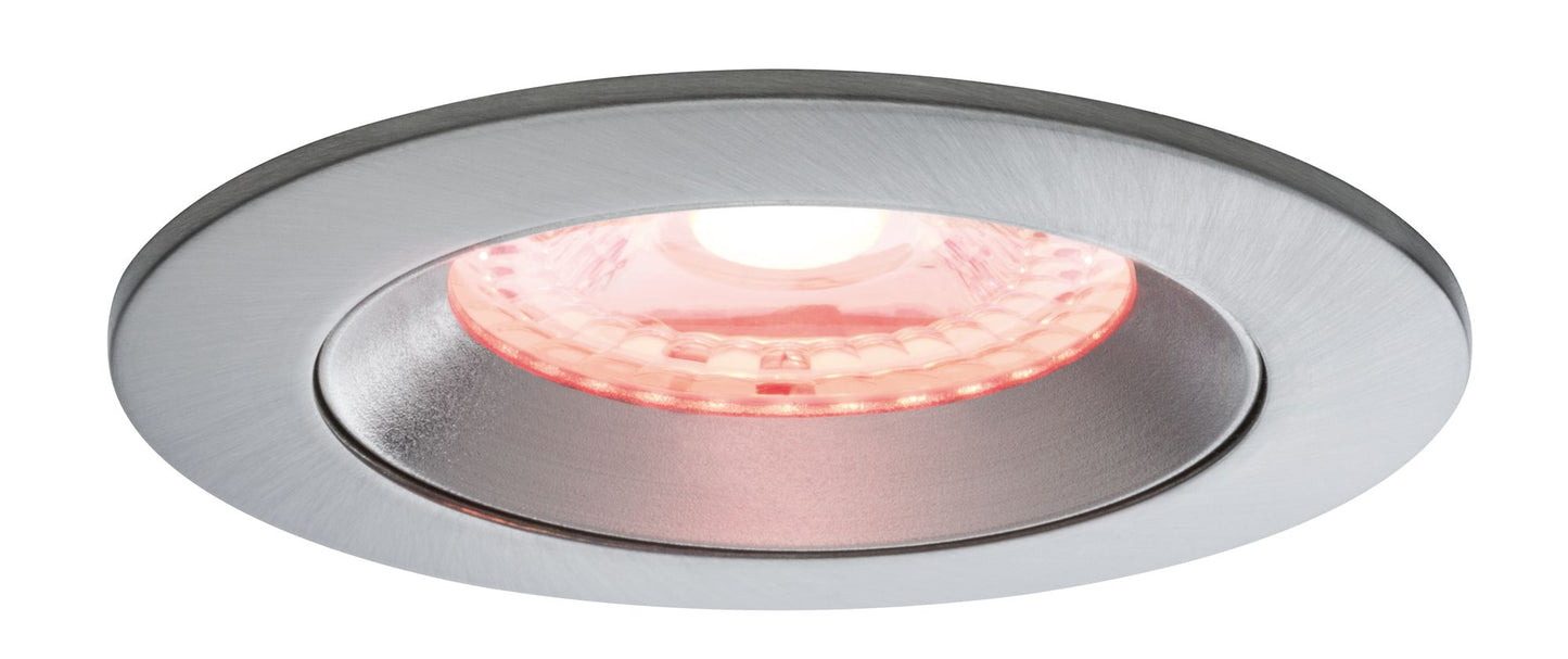 Paulmann SmartHome ZB Lens EBL Set IP44 LED 3x4,8 W RGBW starr 230/24V 36W 80mm Chr m/Alu