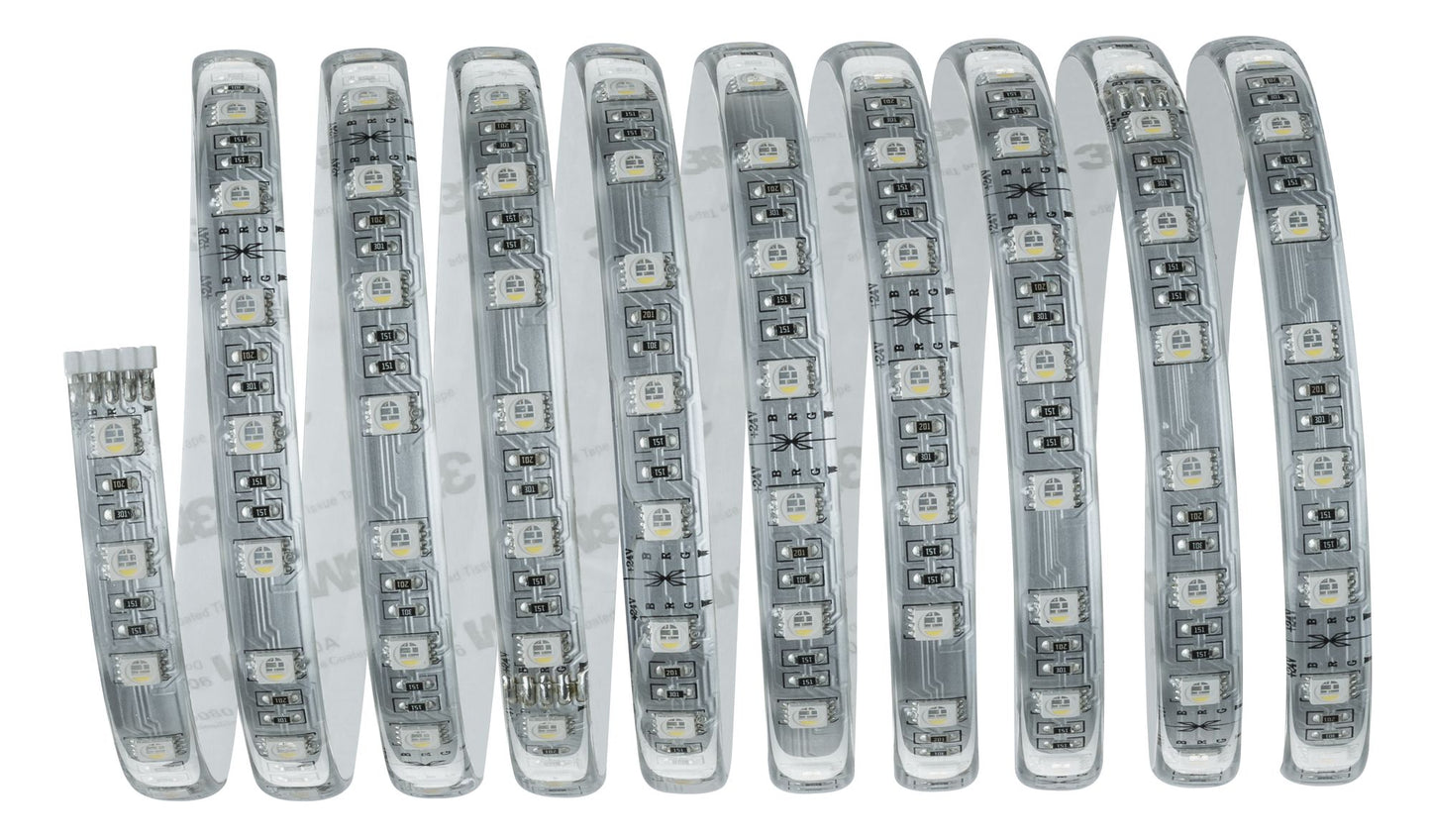 Paulmann SmartHome ZB Reflex LED Strip Set 3m RGBW 20W 230/24V Weiß/Kst