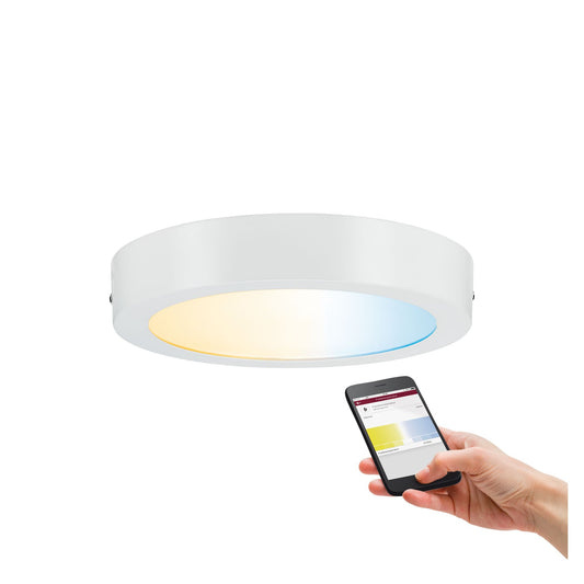 Paulmann SmartHome ZB Cesena LED-Panel 225mm 13W TunW 230V Weiß matt Kst