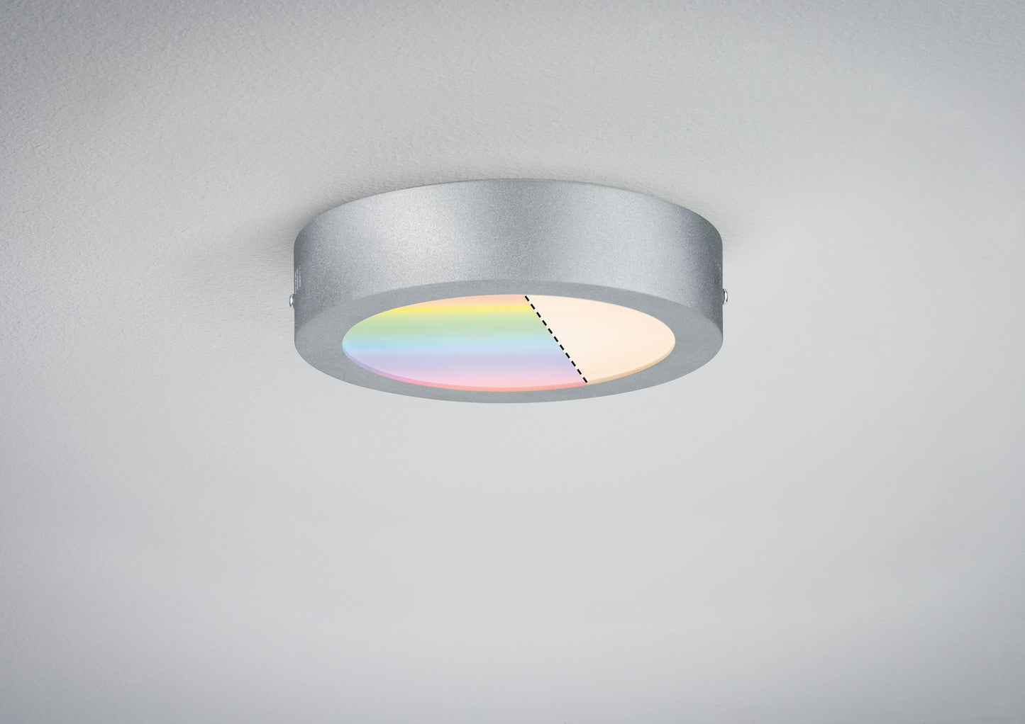 Paulmann SmartHome ZB Cesena LED-Panel 170mm 11W RGBW 230V Chrom matt Kst