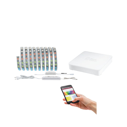 Paulmann SmartHome Starter Set Reflex Strip Set 3m RGBW 20W mit SmartFriends Box