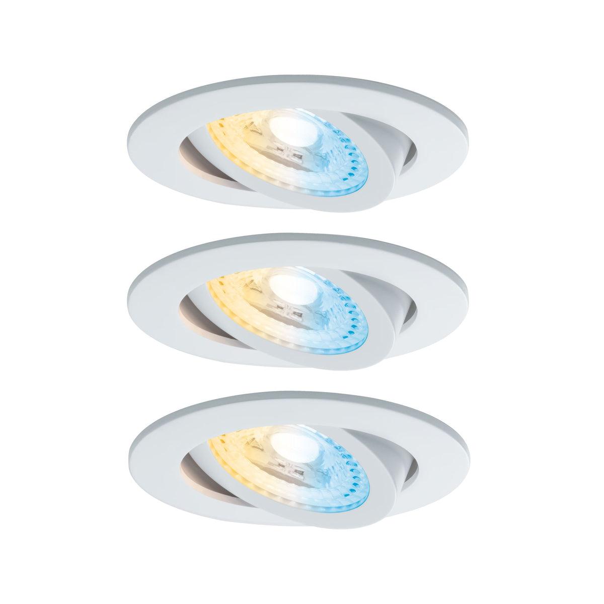 Paulmann SmartHome Starter Set Lens EBL Set LED 3x3,5W TunW mit SmartFriends Box