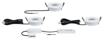 Paulmann SmartHome Starter Set Lens EBL Set LED 3x3,5W TunW mit SmartFriends Box