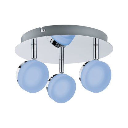Paulmann SmartHome ZB Iro Spot 3x7W RGBW 230V Chrom Metal/Kunststoff