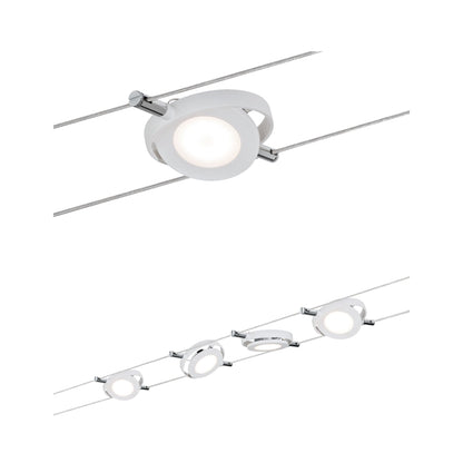 Paulmann Smart Wire System BLE RoundMac 4x4W Weiß matt 230V/12VA DC 36VA Tunable Whit