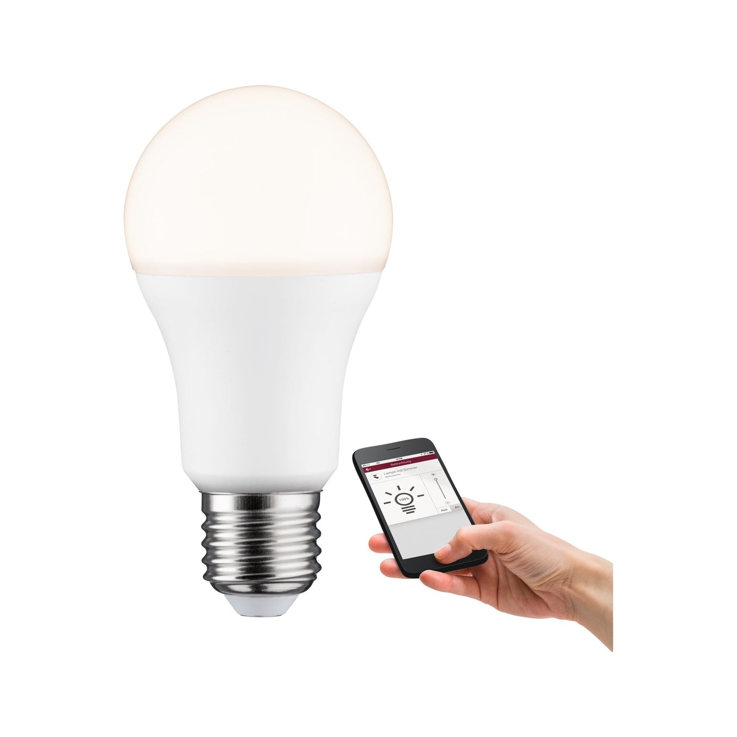 Paulmann LED ZB AGL 820lm 9W 2700K E27 matt dim 230V