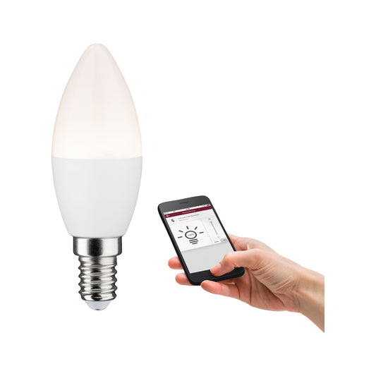 Paulmann LED ZB Kerze 400lm 5,5W 2700K matt dim E14 230V