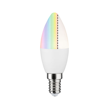 Paulmann LED ZB Kerze 470lm 5,5W RGBW matt dim 2700K E27 230V